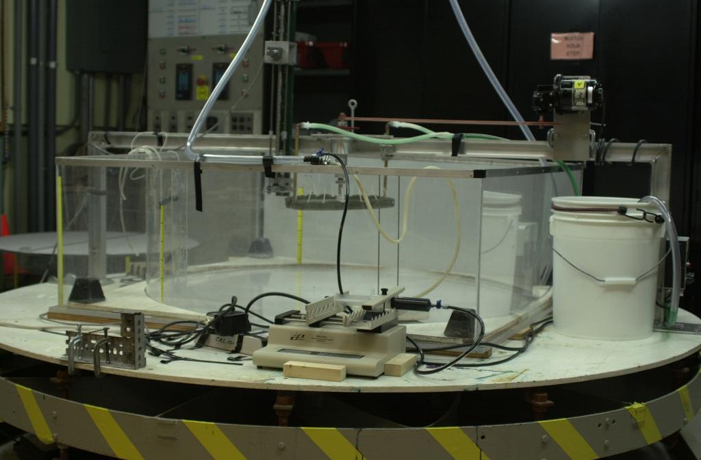 Figure 6: Side view of experimental setup.