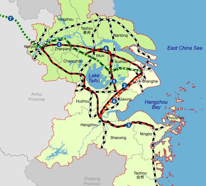Railways Year of completion Railway To Beijing Inter-city urban rail link 1 2010