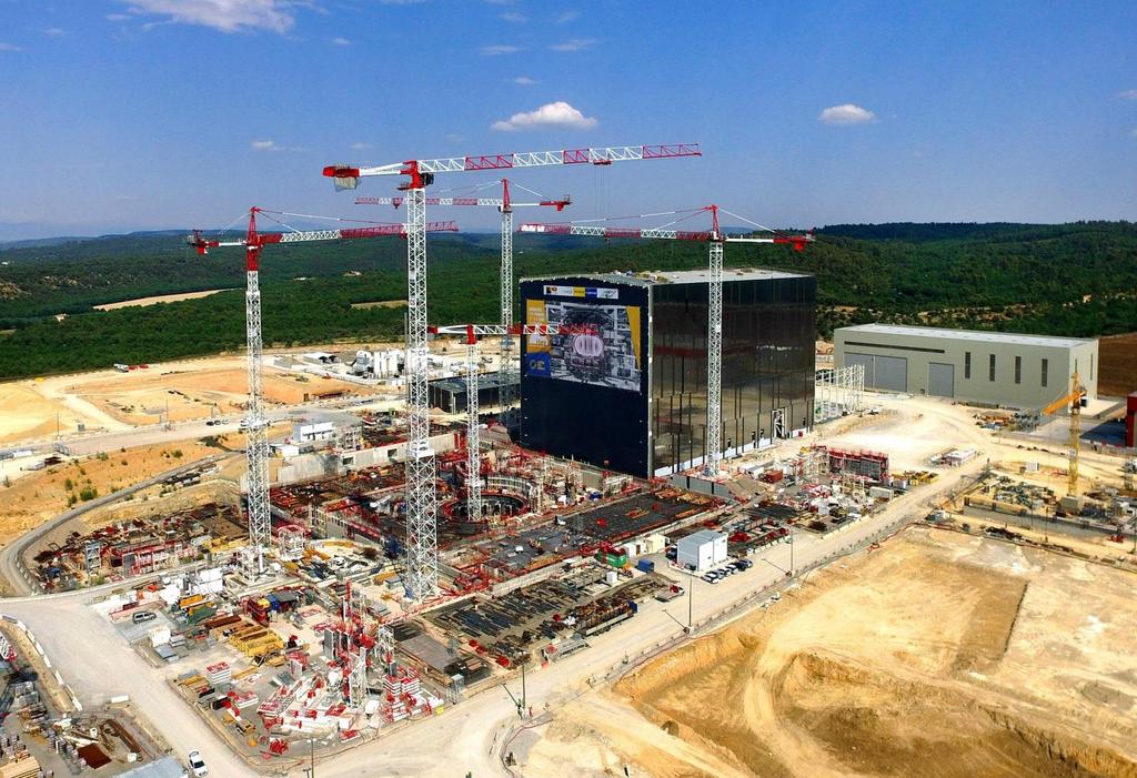 ITER (The Way) Construction site of ITER in
