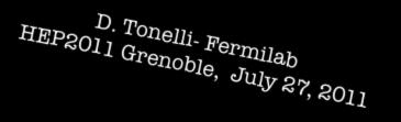 Tonelli- Fermilab