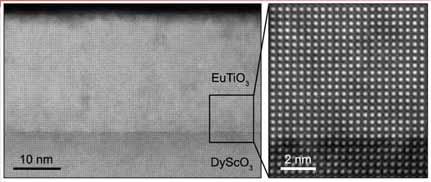 2D imaging of electronic structure EuTiO 3 on DyScO 3 (Lee, Schlom, Nature 466,