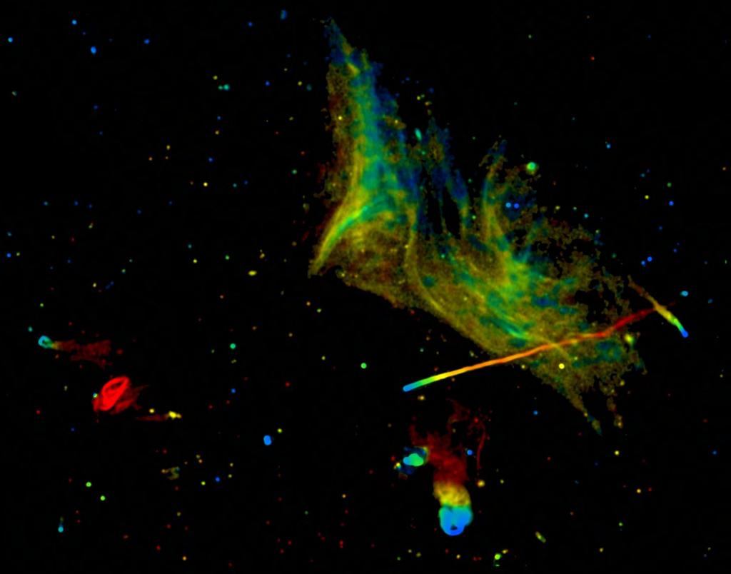 JVLA observations of A2256, a merging cluster of galaxies Radio relic Steep spectrum
