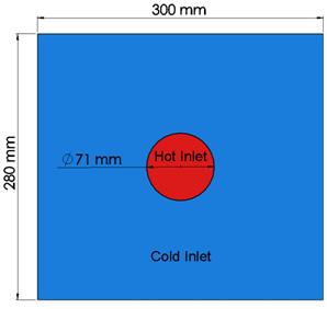2) were also used in this part of the study. To simulate thermal diffusion through packed beds it was necessary to introduce a temperature gradient at the inlet region.