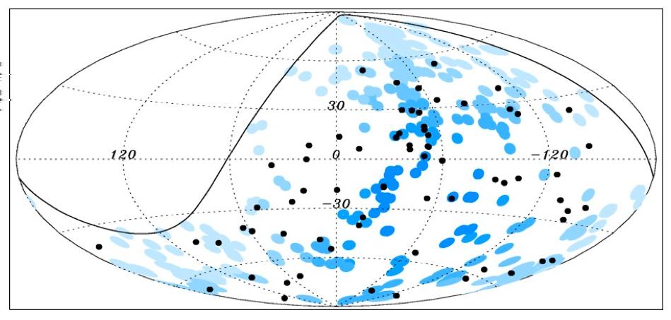 Updated Auger analysis Auger collaboration, Astroparticle Phys. 34 (2010) 314 p data 1 0.9 0.8 0.7 0.6 0.5 0.4 0.3 0.2 0.1 0 p = 0.21 iso Data 68% CL 95% CL 99.
