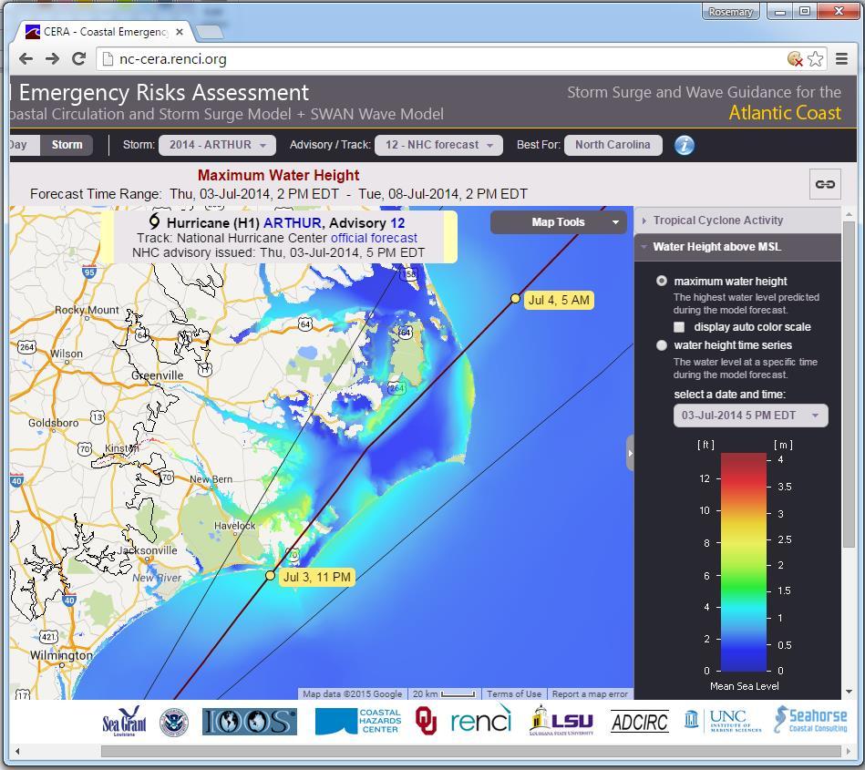 PART 1: Real-time storm surge forecasting