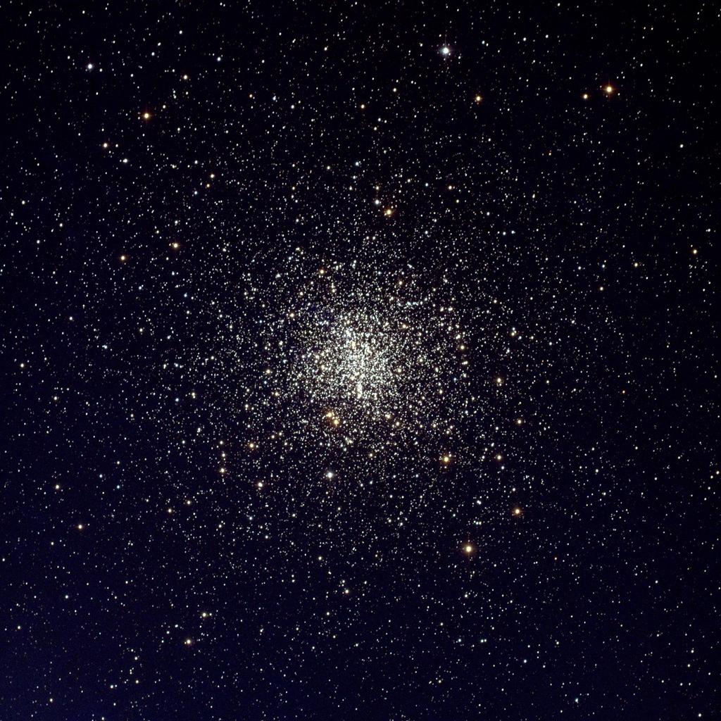 The globular cluster M4 Distance from sun Mass Core radius Half-mass radius