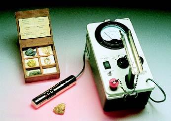 radioactive sample.