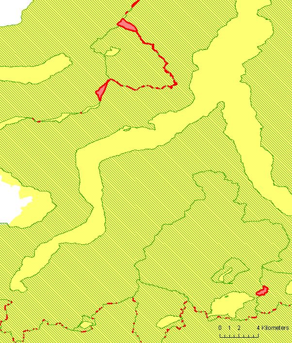 Overlapping polygons, Italy [GIS