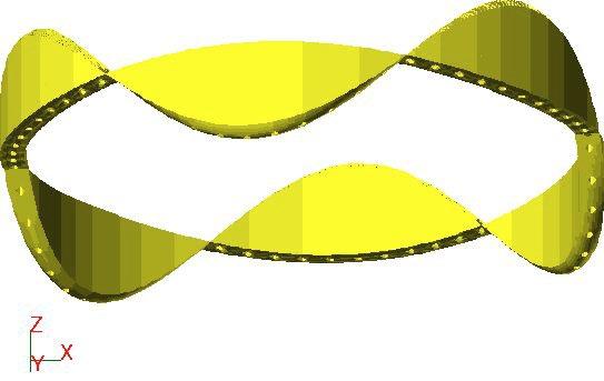 bending moment is monitored in the range of linear material behavior.