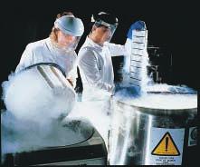 Hot and Cold Did you know...... The world s coldest substance, liquid helium, is about 269 C.