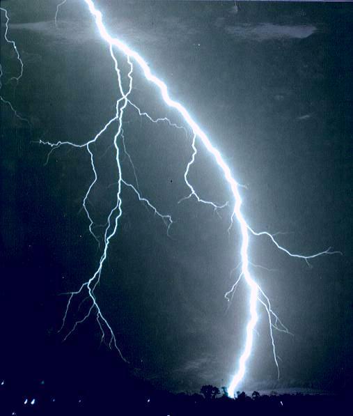 What causes lightning? Lightning is actually just static electricity on a much larger scale.