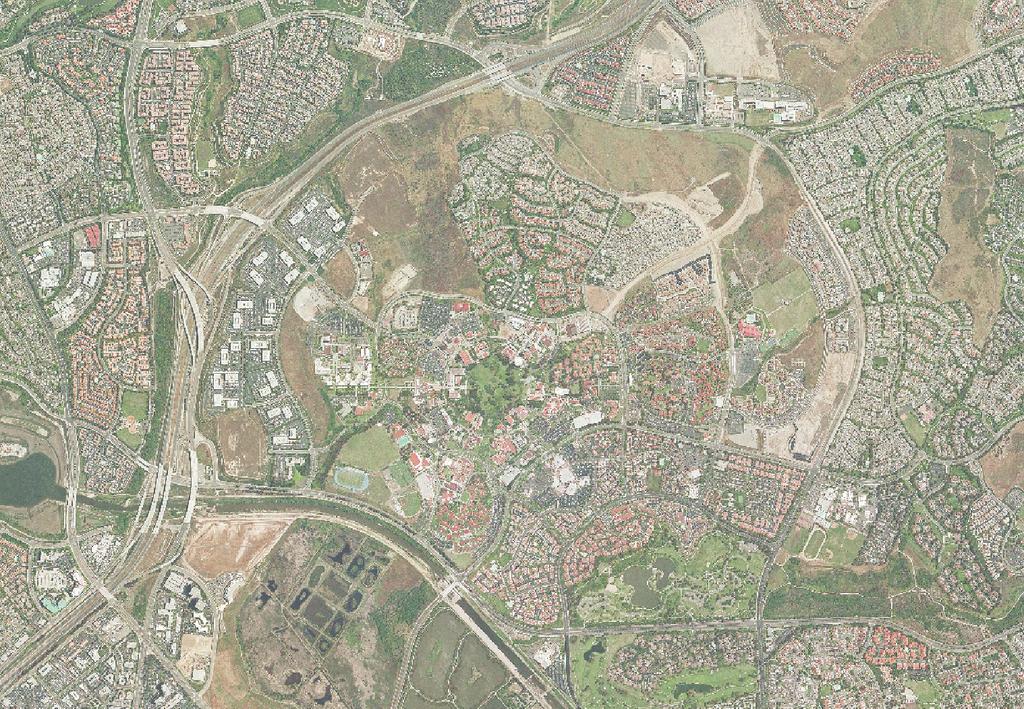 Legend UCI Campus Boundary Fault Line Not to Scale