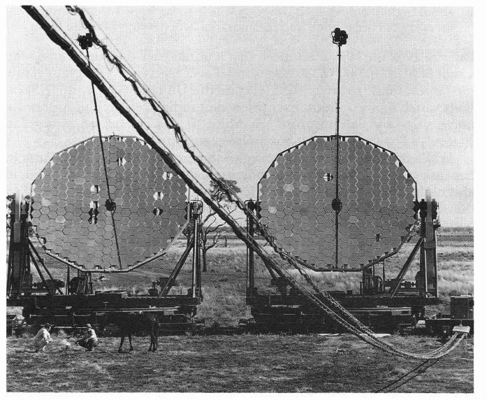 Development of the Intensity Interferometer Diameter of Sirius estimated from experiments at Jodrell Bank, UK (1956) Manchester University and Sydney University build