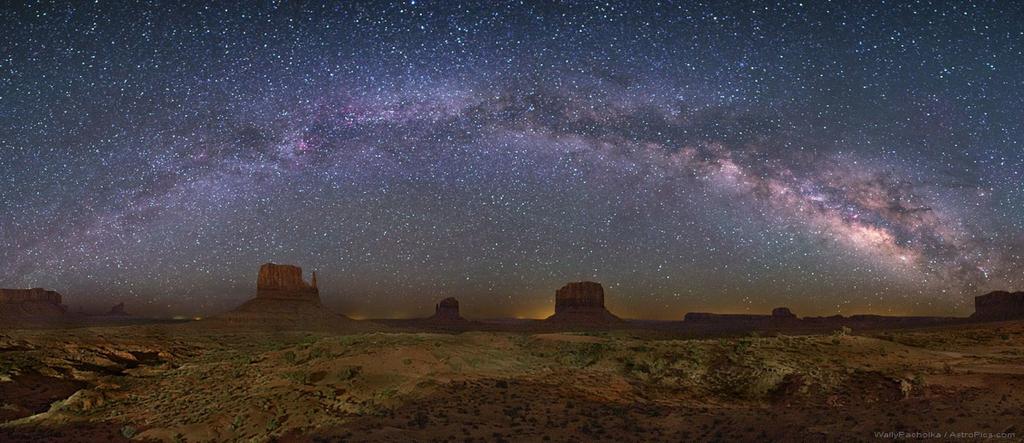 The Milky Way has been know since ancient times: the Greeks called it galaxias kuklos, or Milky Band.