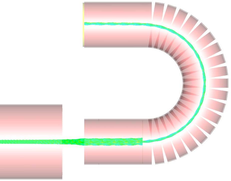 R B Drift Momentum Spectroscopy Detector RxB v d qr²b² p 1 1 D = vddt = α (cos θ + ) T qb 2 cosθ D D B R