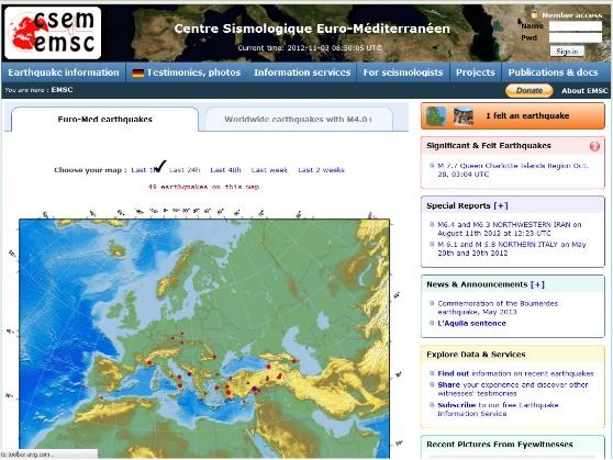 SEISMIC NETWORK Seismological Survey of Serbia Publication of data Publishing data on