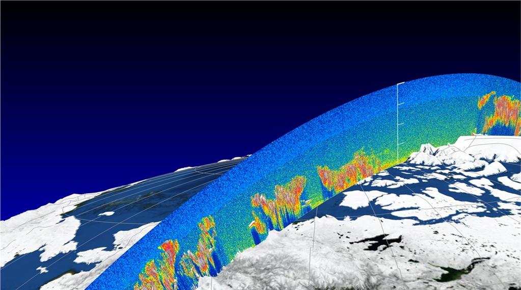 CALIPSO measurements of clouds, aerosols, ocean surface