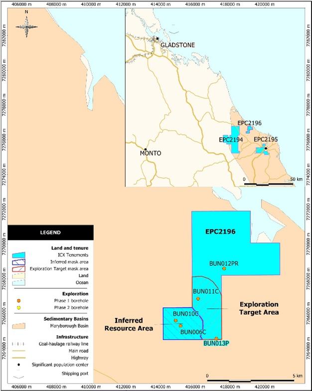 Bundaberg Project EPC 2196 (9 sub blocks) Maryborough Basin (Burrum Coal Measures) 28.
