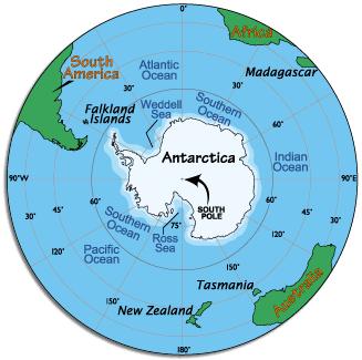 Antarctica! Is the 5 th largest continent, about 9% of Earth s land.! The only people that live here are scientists.