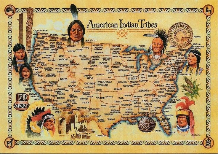! North America was inhabited by over 500 Native American tribes before the Europeans