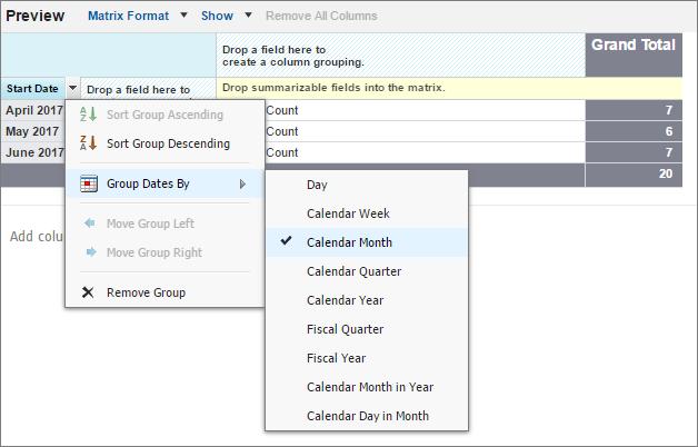 Tutorial #3: Get the Most from Collaborative Forecasts Step 5: Create a Forecasting Custom Report Type and Forecasting Report 3. Add the following information.
