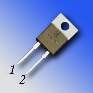 C3D865 Silicon Carbide Schottky Diode Z-Rec Rectifier RM = 65 V ( =135 C) = 11 Q c = 2 nc Features 65-Volt Schottky Rectifier Zero Reverse Recovery Current Zero Forward Recovery Voltage