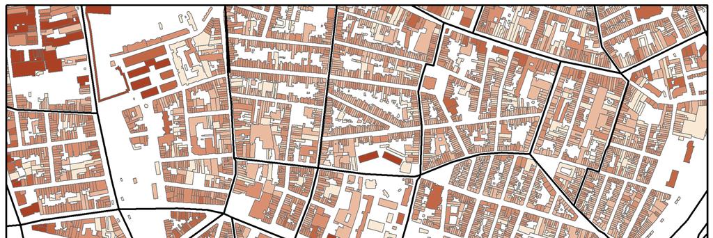 Analysis Borgerhout-Straatkant Our critera: Our critera: onon both sides of of thethe street Buildings Buildings both sides street thethe