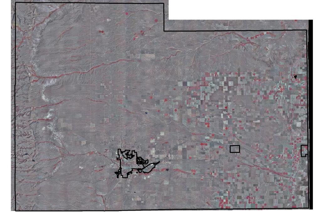 2002 USGS CIR Digital Orthophoto Quads Infrared 1-meter Coverage Area Laramie County Date(s) Flown July 2001 Produced By Sanborn Map, L.L.C. Project Manager Wyoming State Engineers Office Available to the public through Wyoming Geographic Information Science Center: http://wygl.