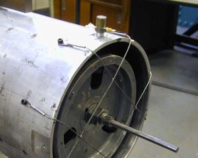 Apart from the exploratory measurements used to define the test conditions, all the measurements were performed with the exciter attached at DOF 5, as is shown in Figure 5.11.