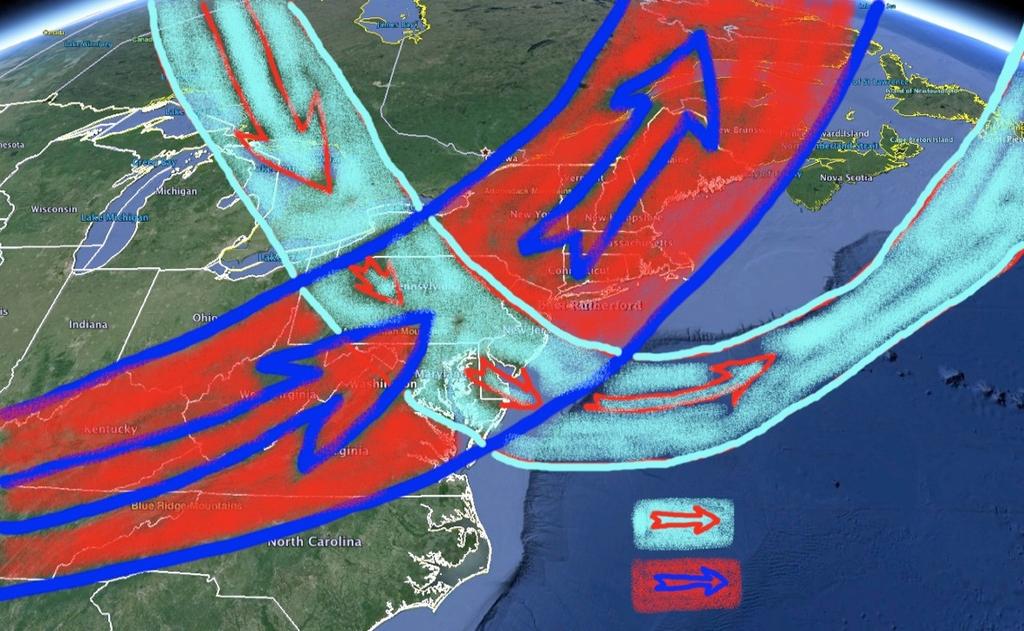 This cycle can be determined, usually by mid- December, and this will provide the weather forecaster with insight into how the pa;ern will look days, weeks, and months into the future Hundreds of