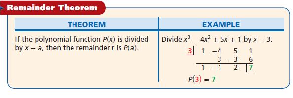 Sum up We learned a few ways to divide polynomials. Name them. When using synthetic division, what does it mean when the last sum is a zero (no remainder)?