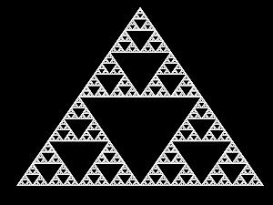 Dimension: Hausdorff dimension (real number) Sierpinski carpet: dimension log 3 log 2 1.
