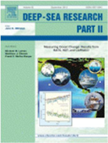 21-23, 2010) Outcome: Deep-Sea Research Part II: Topical Studies in Oceanography 93, 2-15) (Lomas, Church, Muller-Karger,