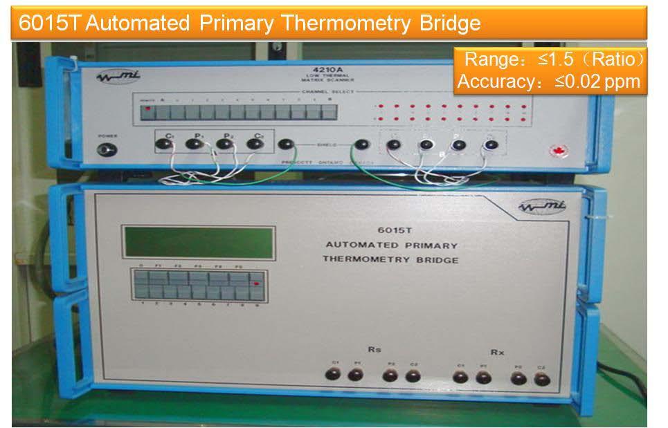 Instrument and Traceability Temperature