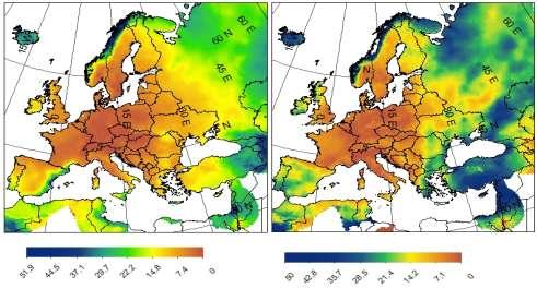 Central european blocking anticyclones and the influences imprint over