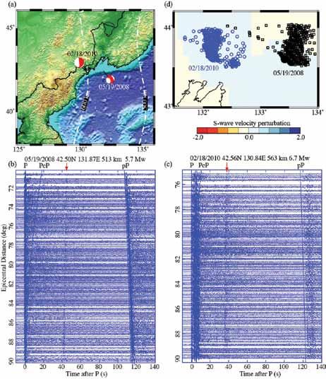 Observation of a Mid-Mantle Discontinuity beneath Northeast China from S to P Converted Waves Recorded by the USArray Stations Fenglin Niu (Department of Earth Science, Rice University) Strong and