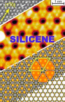 experimental realization of silicene, supported by advanced theoretical calculations, in its archetype phase on a silver substrate.