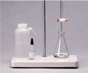 Titrations In a titration a solution of accurately known concentration is added gradually added to another solution of unknown concentration until the chemical reaction between the two solutions is