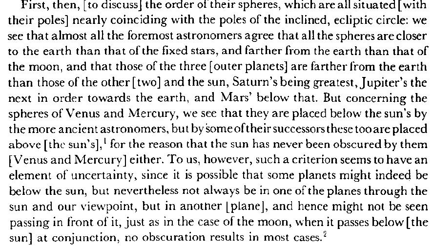 In the Almagest Ptolemy says little