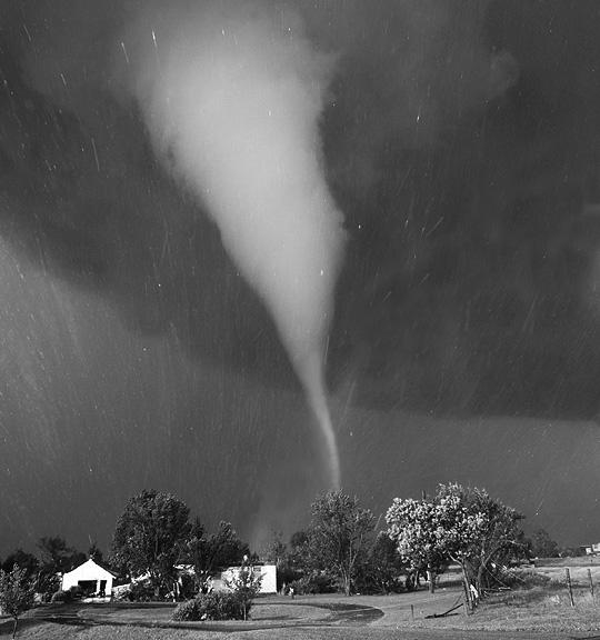 Part II Directions (31 45): Record your answers in the space provided below each question. 31 The picture below shows a tornado.