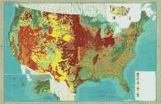 Background: (specific to this lesson) Procedures: SESSION ONE (United States/irrigation intro) An understanding of topographical maps and an ability to identify physical features such as