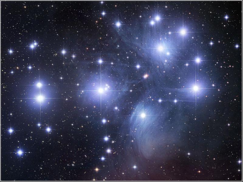 Sieve (Pleiades) The Pleiades is group of stars, commonly related with time. In ancient Greek it was called Navigation Stars - because its helical raising indicated beginning of shipping session.