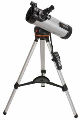 No telescope can function in Celestron s FirstScope is an ideal grab and go telescope: It s small, light, and sets up on any level surface.