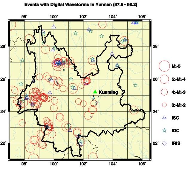 This network is the first fully functional, regional, digital seismic network in China that provides high-quality continuous 3-componant digital broadband waveform data.