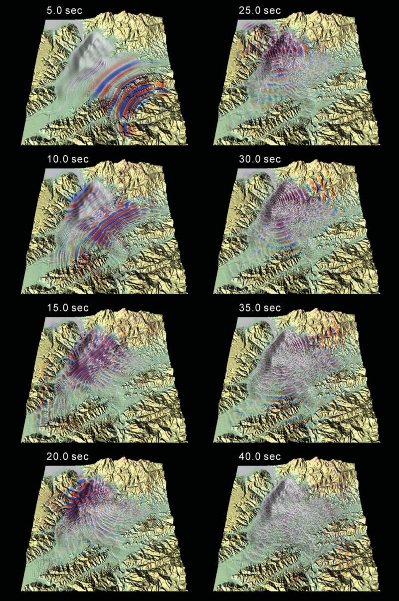 Simulations of Strong Ground Motion and 3D Amplification Effect in the Taipei Basin 1235 Figure 4.