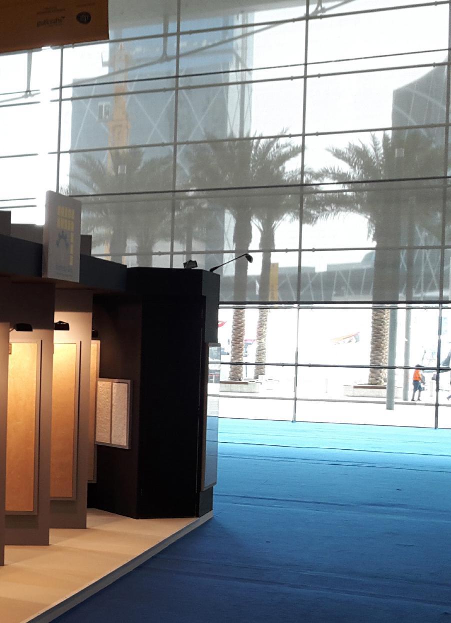 43 Exhibitions Big 5 Dubai Fair Marmomac Verona Fair Qatar projects Fair Big 5 Saudi