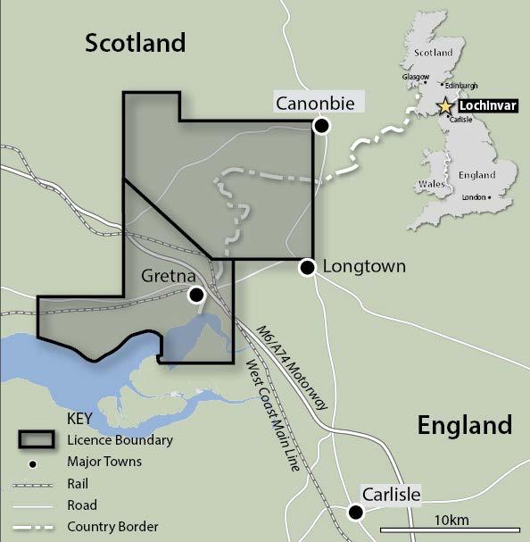 Lochinvar Coking Coal Project NAE owns 100% of Lochinvar, a low cost coking coal project, ideally located to supply UK and European steel mills Scoping study completed in 2014 demonstrated robust