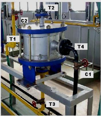 1 Spiral Flow Heat Exchanger (Courtesy - Alfa Laval Thermal Division) C1 and