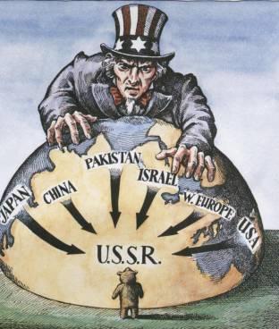 A Cold War Map and Image Gallery Visualizing Global Geopolitics Presented by The California