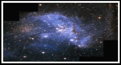 Irregular Galaxy Irr I galaxies- have asymmetric profiles and lack a central bulge or obvious spiral structure; instead